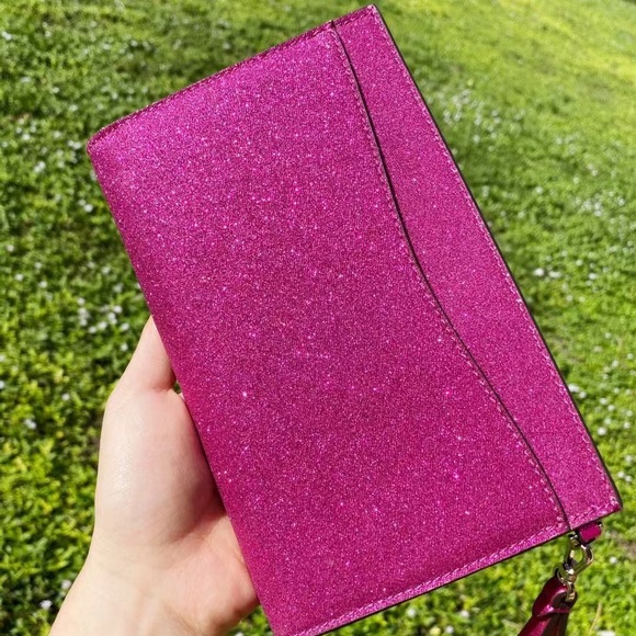 NewInBox-Kate Spade Glitter Wristlet - Picture 3 of 5
